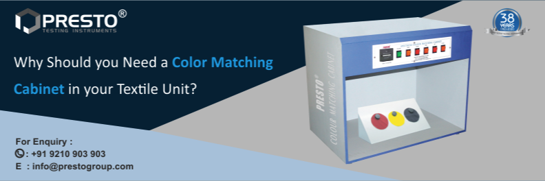 Why Should You Need a Colour Matching Cabinet in Your Textile Unit
